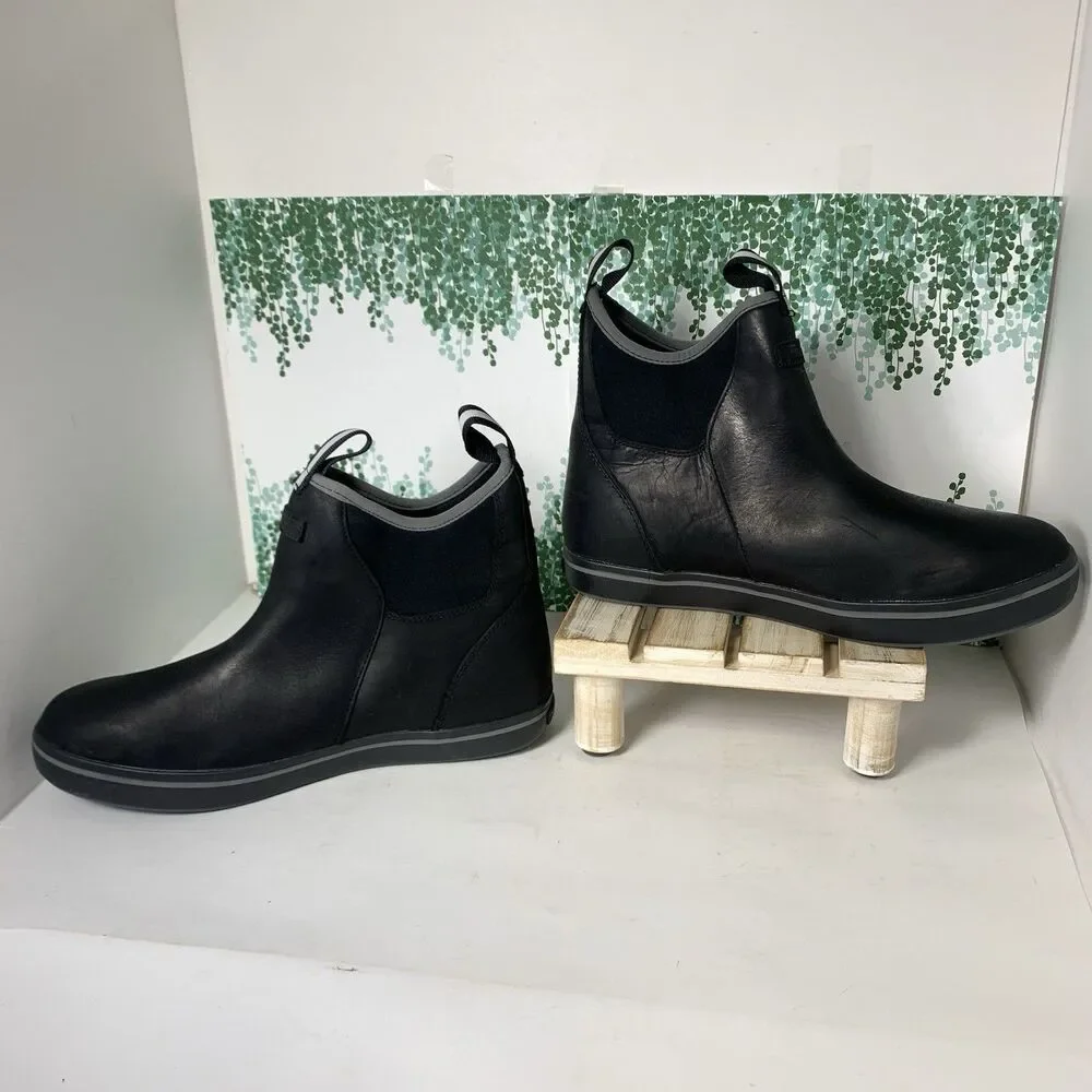 Extratuf Black Leather Waterproof Ankle Boot XAL-000 Men’s Size 10 EUC